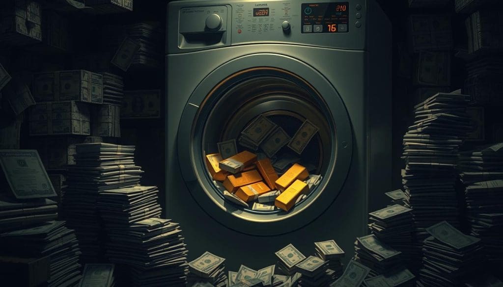 بحث عن غسيل الأموال