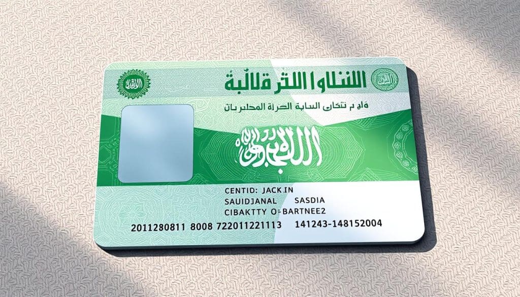 بطاقة الهوية الوطنية السعودية بطاقة الهوية الوطنية السعودية
