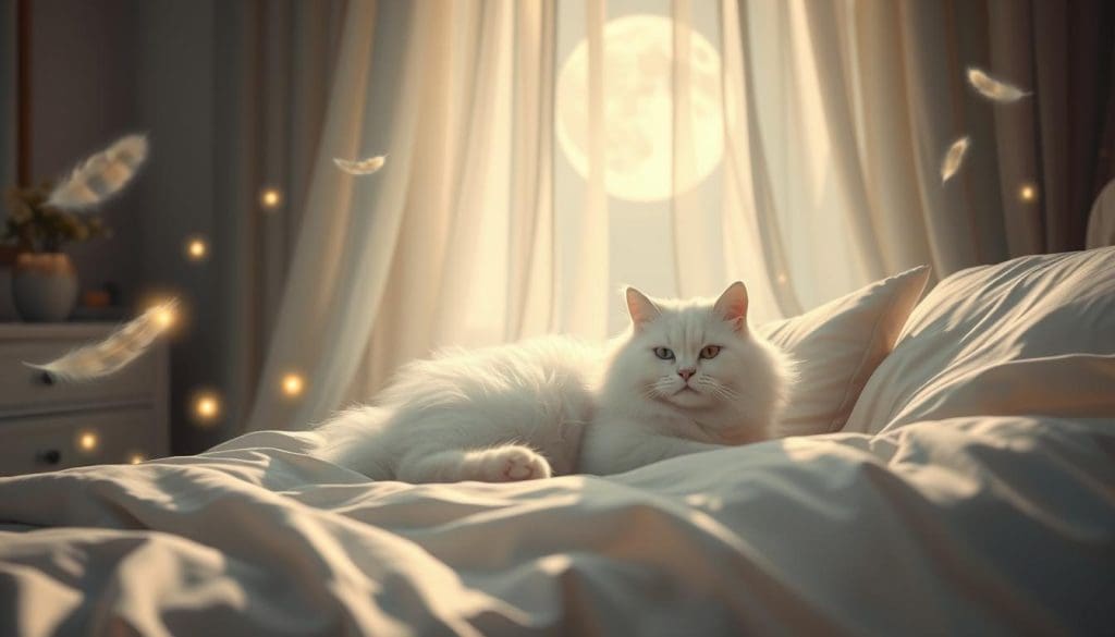تفسير القطة البيضاء في المنام