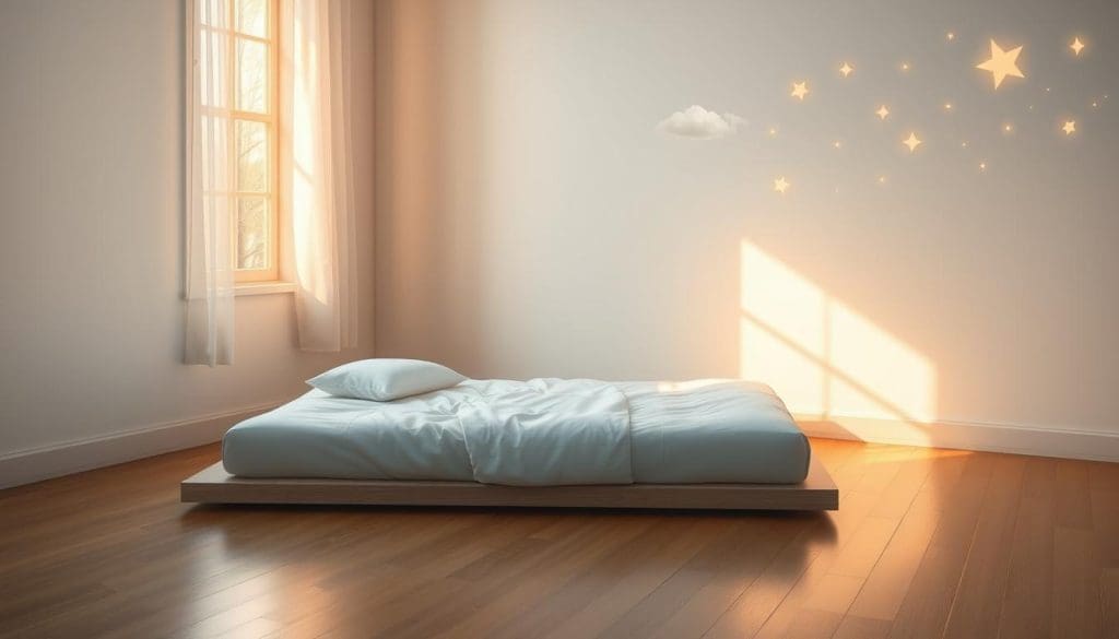 تفسير حلم النوم على فراش على الأرض