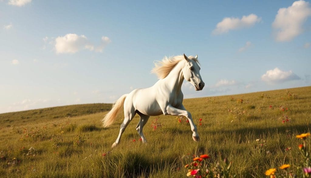 تفسير حلم ركوب حصان أبيض