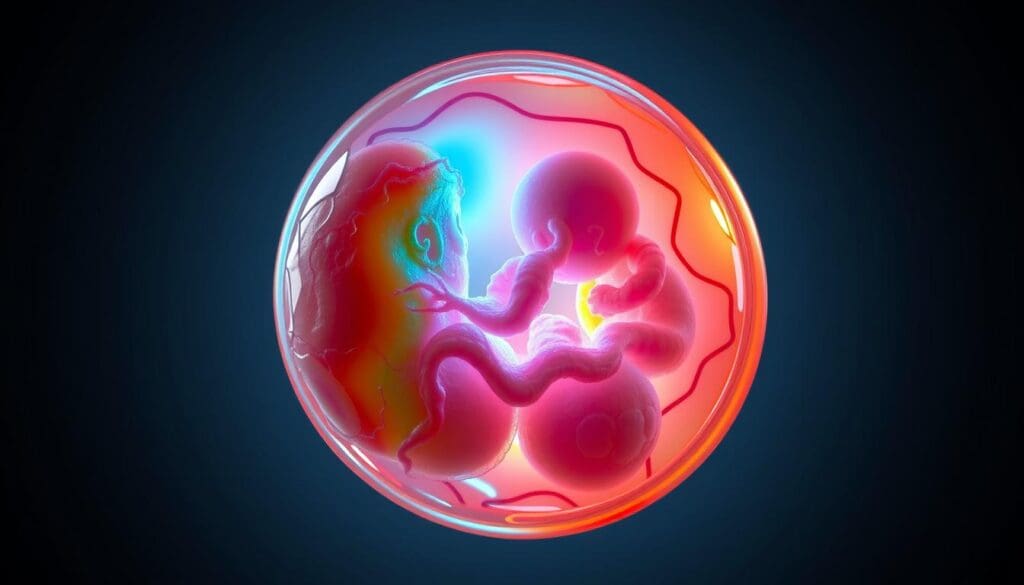 مجسم ثلاثي الأبعاد للجنين مجسم ثلاثي الأبعاد للجنين