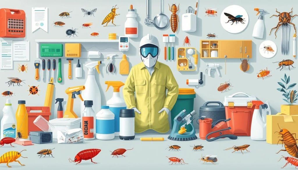 مكافحة الحشرات والقوارض والنمل الابيض