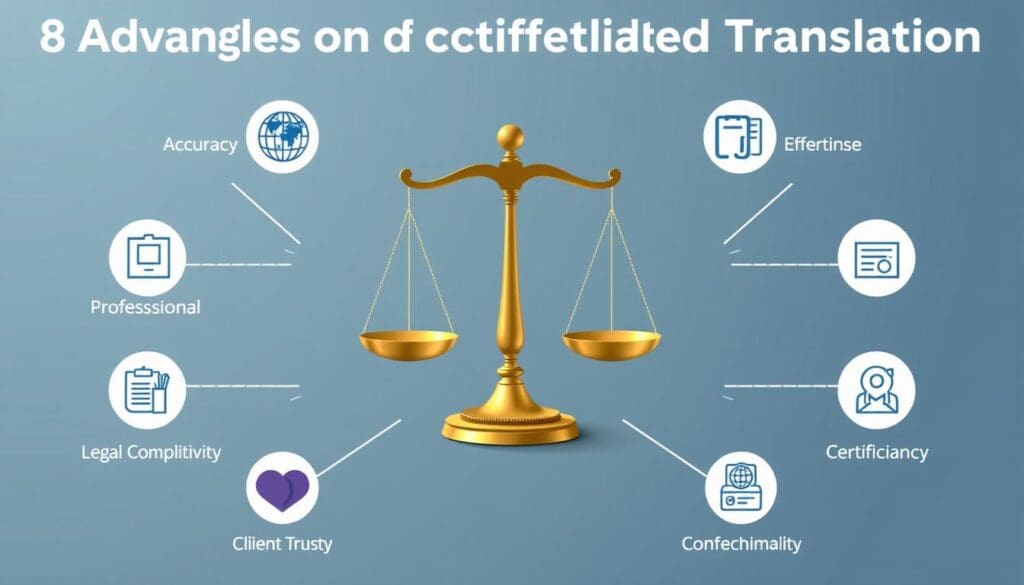 8 مزايا الترجمة المعتمدة 8 مزايا الترجمة المعتمدة