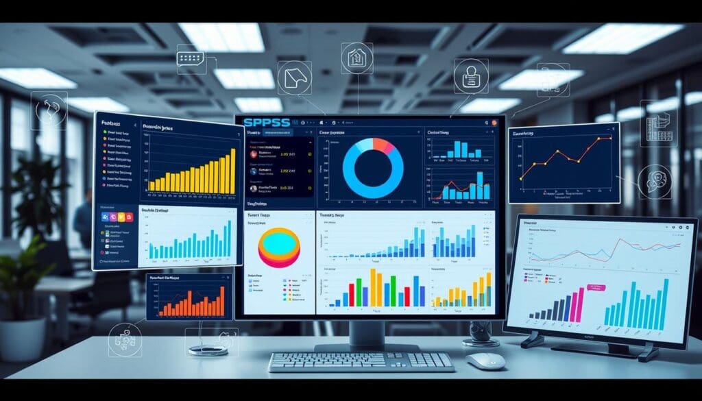 SPSS واجهة برنامج