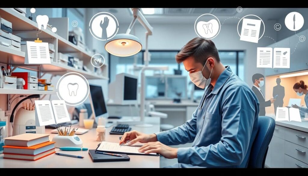 فرص التطور الوظيفي لفني مختبر الأسنان