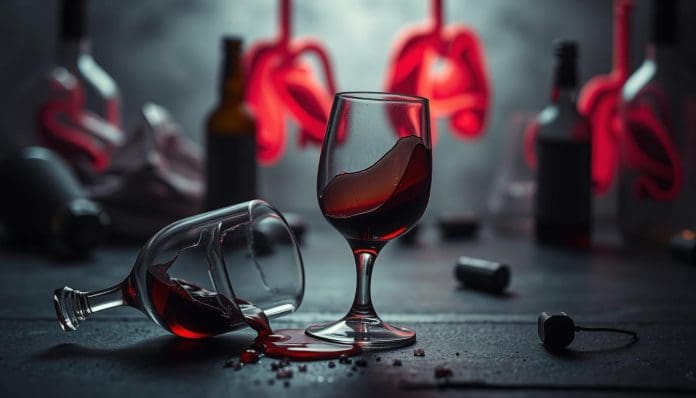 أضرار شرب الخمر