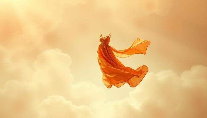 تفسير الفستان البرتقالي