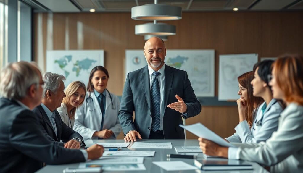 دور الدكتور راسل في المجلس الاستشاري