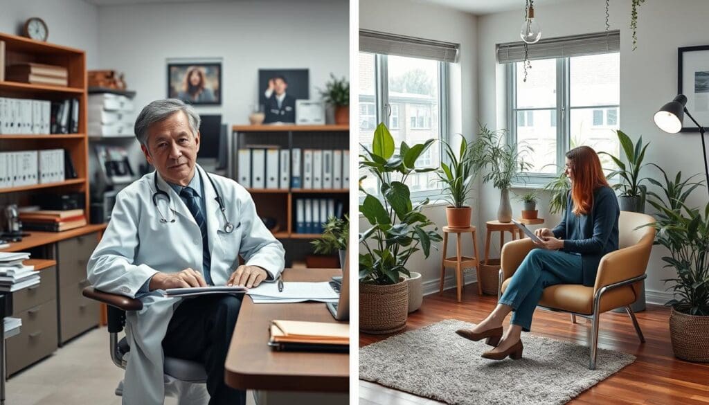 طبيب نفسي أم أخصائي نفسي طبيب نفسي أم أخصائي نفسي