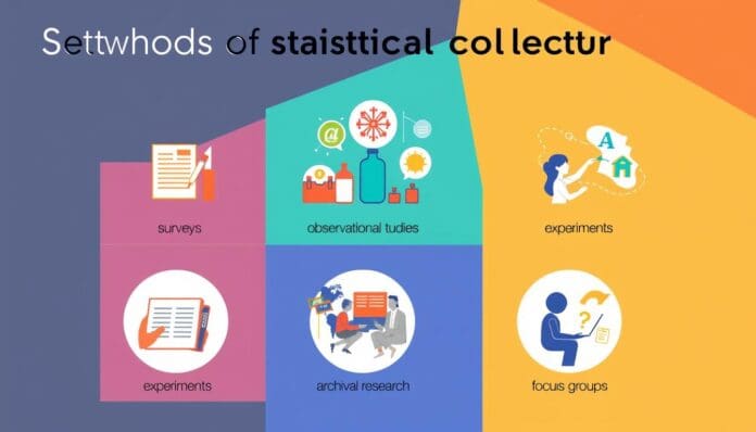 طرق جمع البيانات الإحصائية