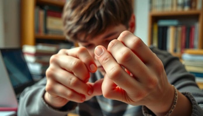 قضم الأظافر