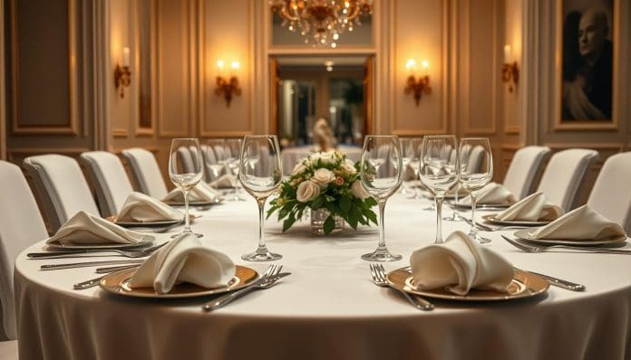 إتيكيت ترتيب طاولة الطعام بالصور