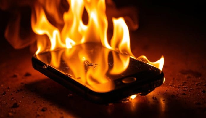 احتراق الجوال في المنام