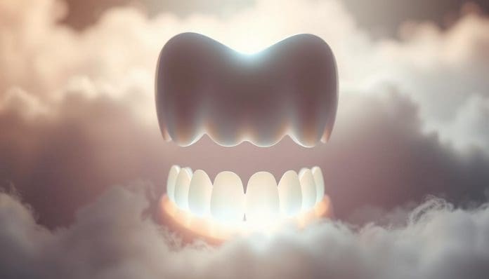 الأسنان البيضاء للمطلقة في المنام