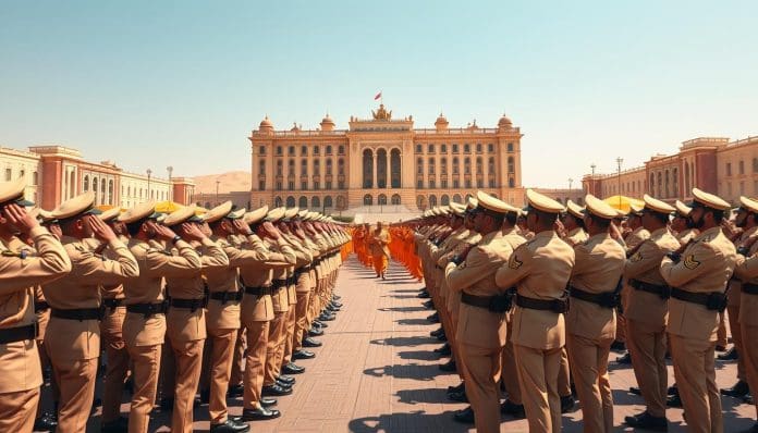 التحية العسكرية في السعودية