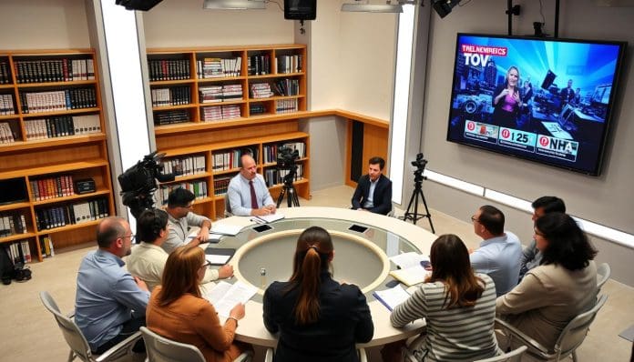 التزام المؤسسات الإعلامية