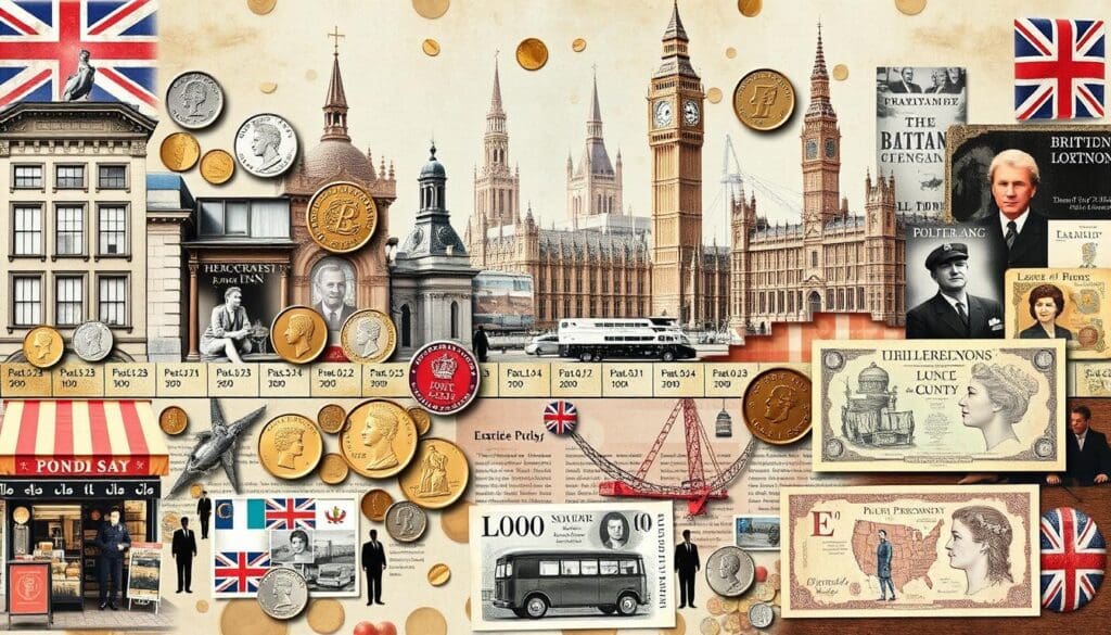 التطور التاريخي للجنيه الإسترليني
