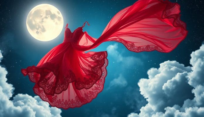 الفستان الأحمر في المنام