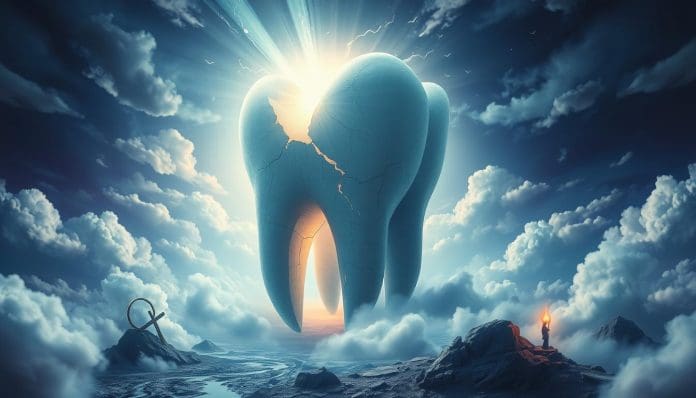 تفسير الضرس المثقوب