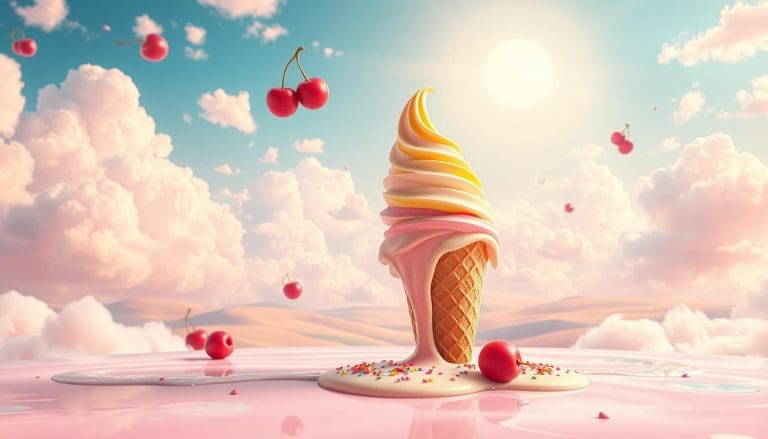 تفسير حلم الآيس كريم في المنام: رؤية ابن سيرين.