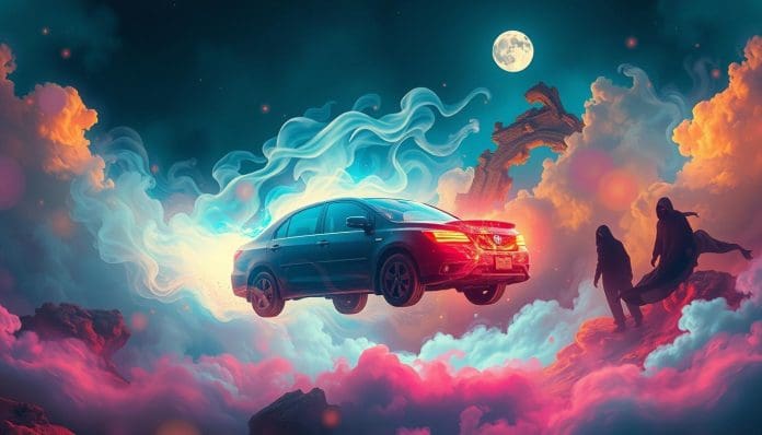 سرقة السيارة في المنام