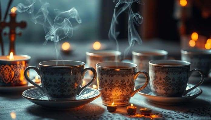 فناجين القهوة في المنام