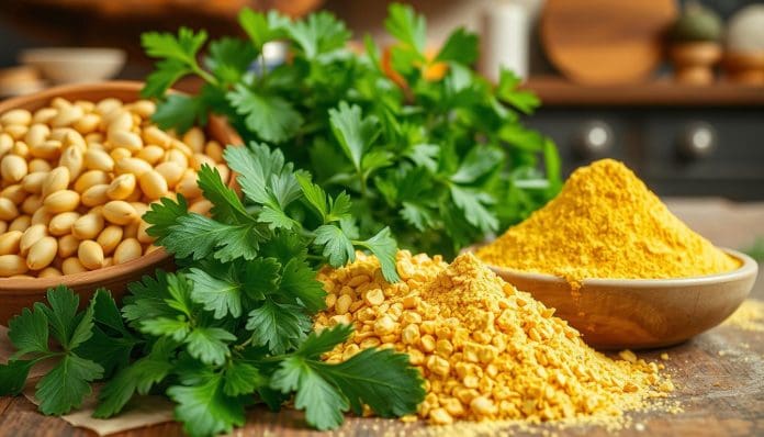 مكونات الحلبة الطبيعية