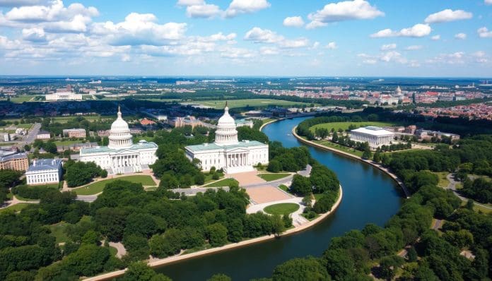 موقع واشنطن العاصمة