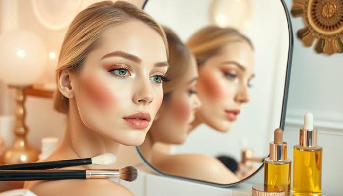 نفخ الخدود بسرعة