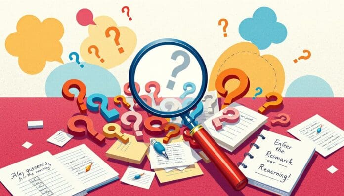 أسئلة البحث