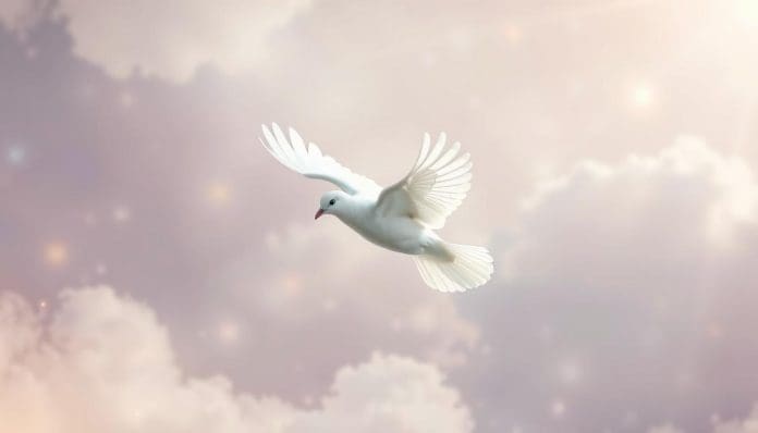 الحمامة البيضاء في المنام