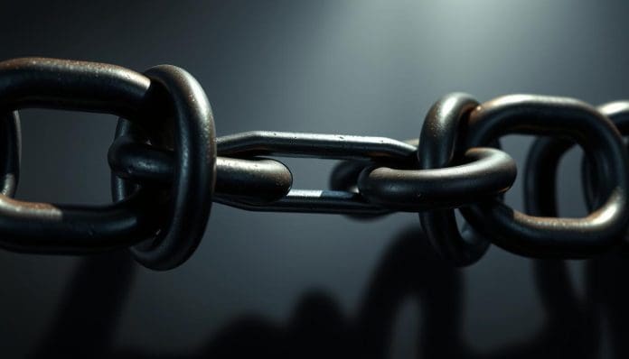 السلسلة ذات الحلقة الضعيفة