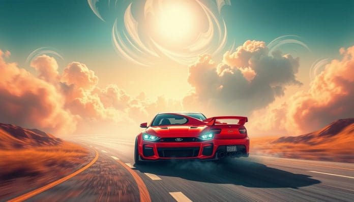 السيارة الحمراء في المنام