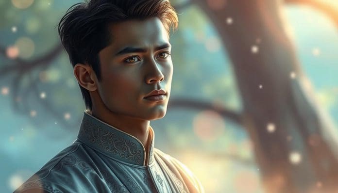 الشاب الوسيم في المنام