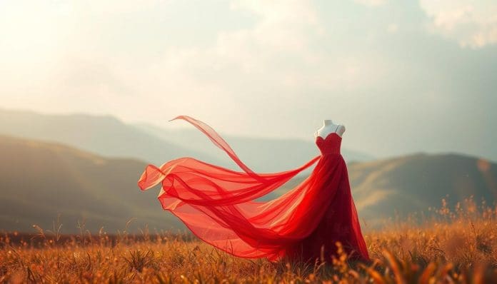 الفستان الأحمر في المنام