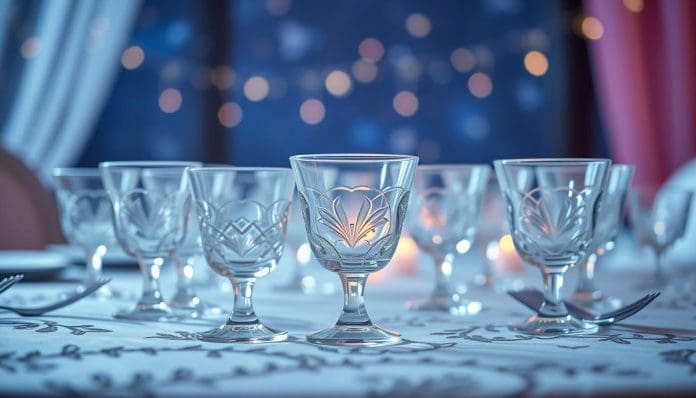 الكاسات الزجاجية في المنام