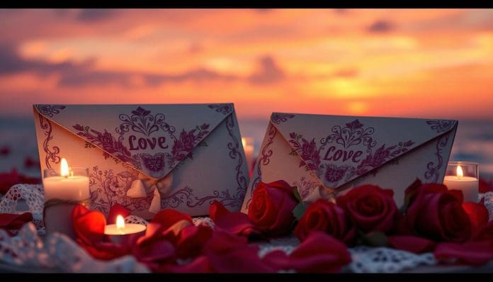 رسائل رومانسية