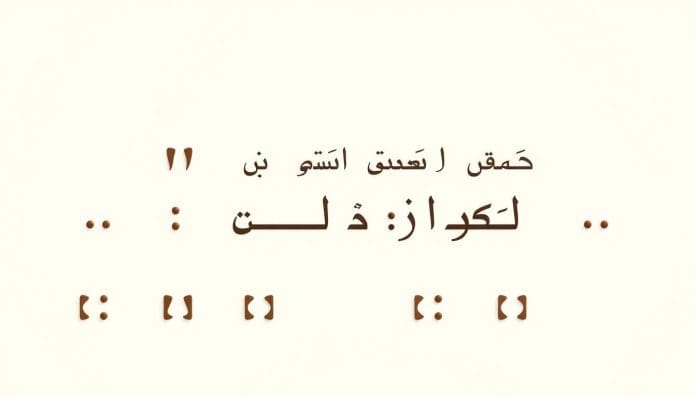 شرطتان أمثلة