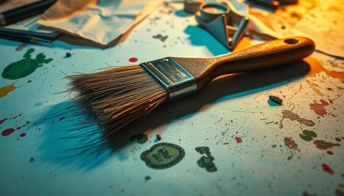 فرشاة الرسم غير الدقيقة