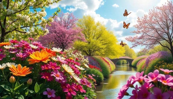 فصل الربيع الجميل
