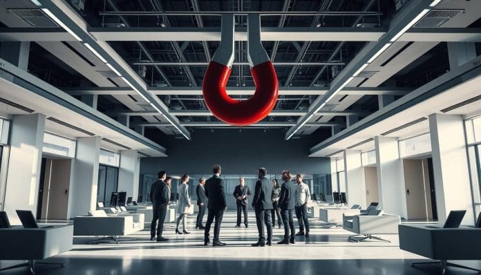 قانون المغناطيس المعاكس