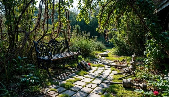 قصة الحديقة المهملة