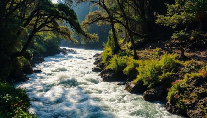 قصة النهر الهادر