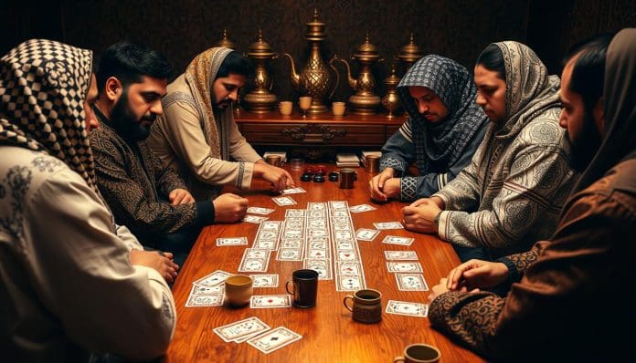 لعبة البلوت التقليدية