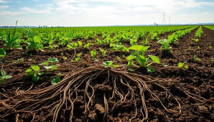 مشكلة الجذور السطحية