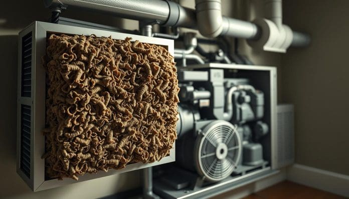 مشكلة الفلتر المسدود