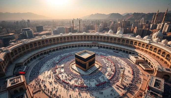 موقع مكة المكرمة