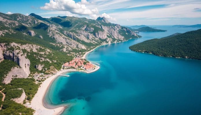 موقع مونتينيغرو الجغرافي