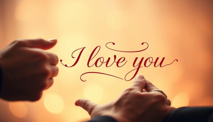 أحبك بالانجليزي